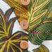 FARM RIO Spotted Leaves Utility Mini DressTropical Linen Print Size Medium