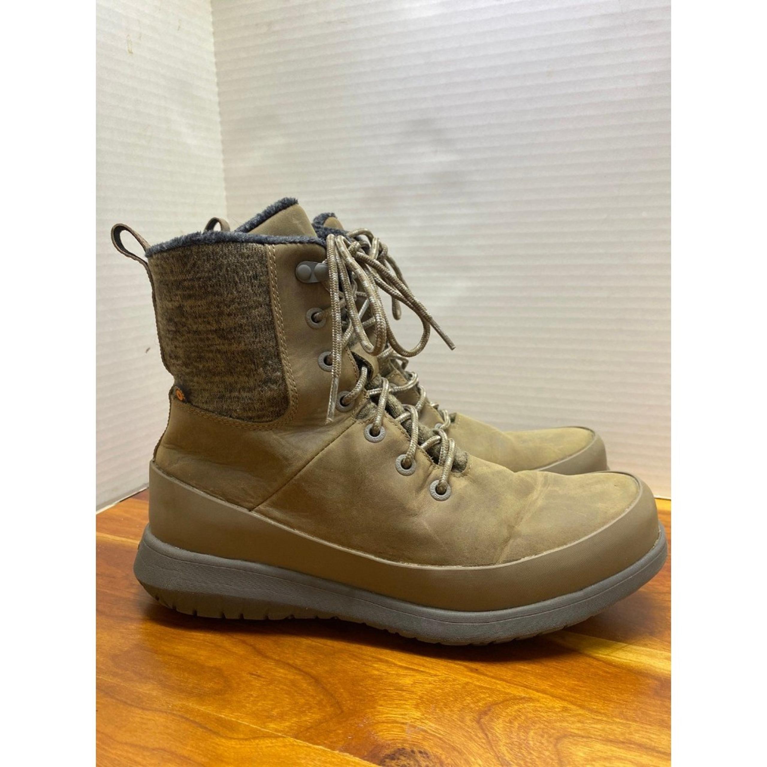 bogs freedom lace waterproof winter boots 10
