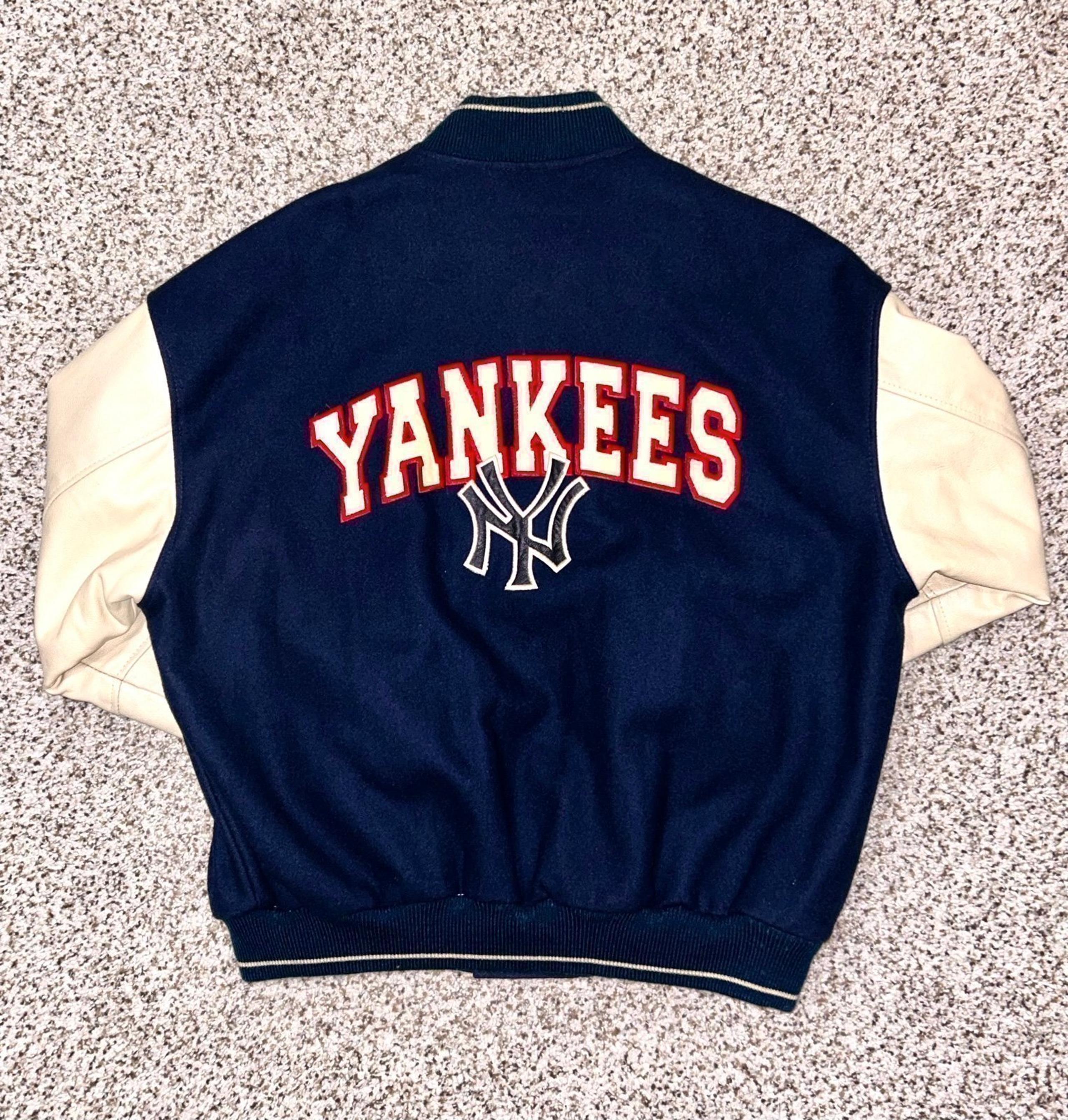 Vintage New York Yankees MLB Varsity Letterman Wool Jacket Men’s Size XL