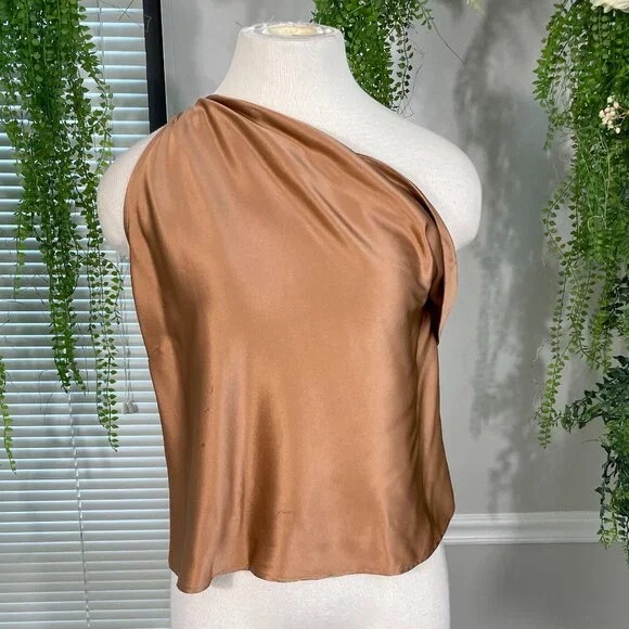 The Sei | One Shoulder Cowl Top