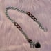 Juicy Couture Y2K Tortoiseshell & Silver-tone Puffy Heart Starter Vintage Charm