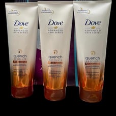 3x Dove Advance Quench Absolute Shampoo 8.45 oz