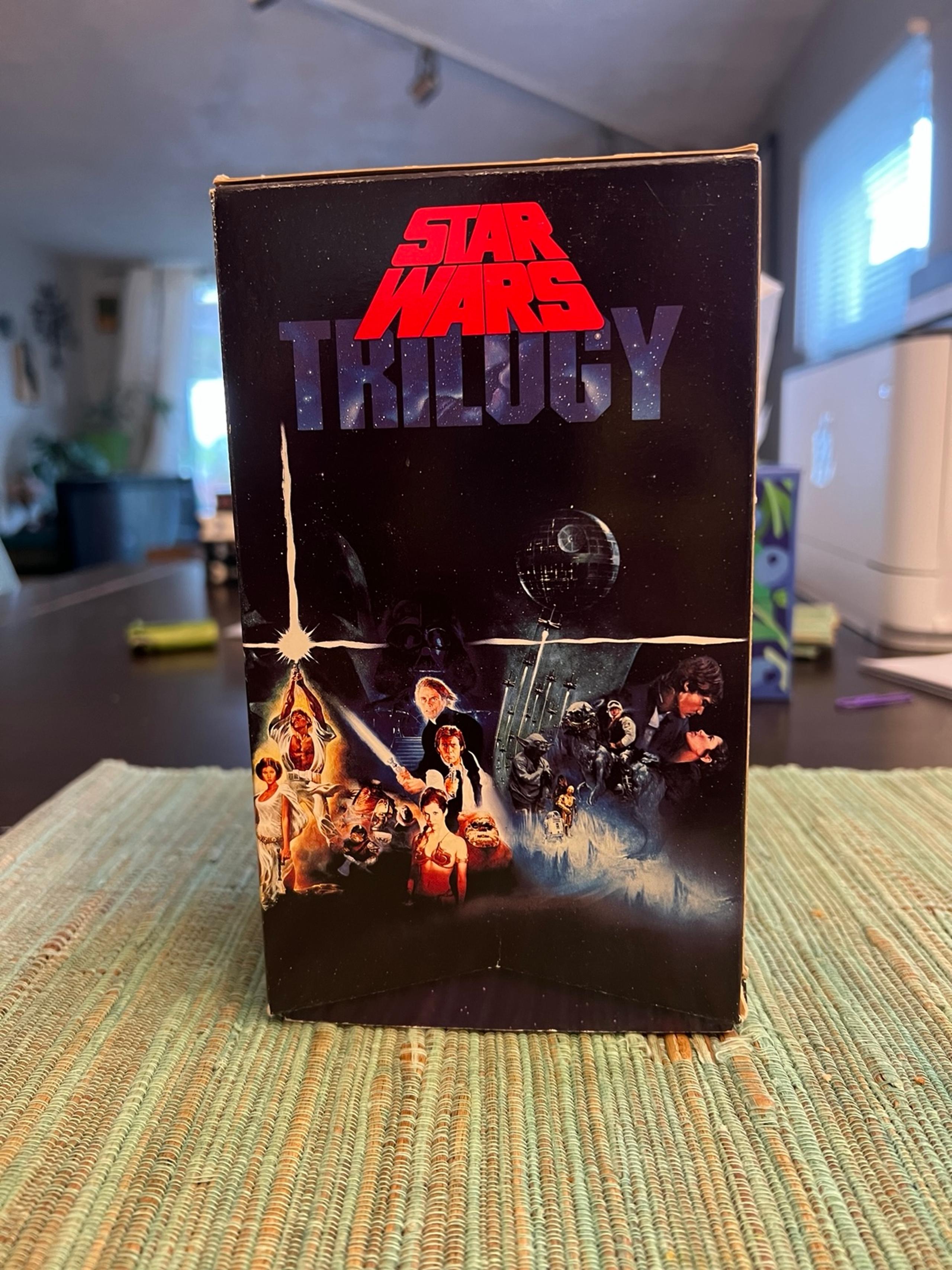 Star Wars Trilogy VHS Box Set (1992) – Original Trilogy – Vintage 3-Tape Set