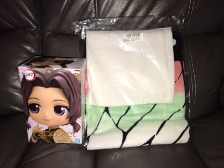 Shinobu Kocho Q-Posket & Hood Towel Set