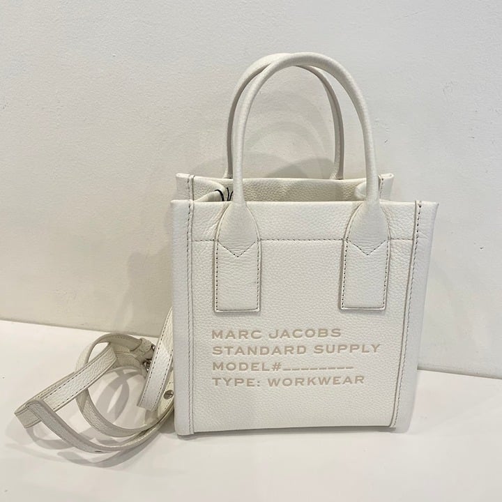 新作★Marc Jacobs★4P4HCR012H01 Small Leather Satchel Bag Marc Jacobs☆4P4HCR012H01 Small Leather Satchel Bag Tote Bags