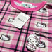 Forever 21 x Hello Kitty & Friends Thermal Plaid Top & Shorts Pajama Set (S) NWT