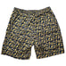 Psycho Bunny Everett Blue & Yellow Graphic Print Swim Trunks Size 1XLT NEW