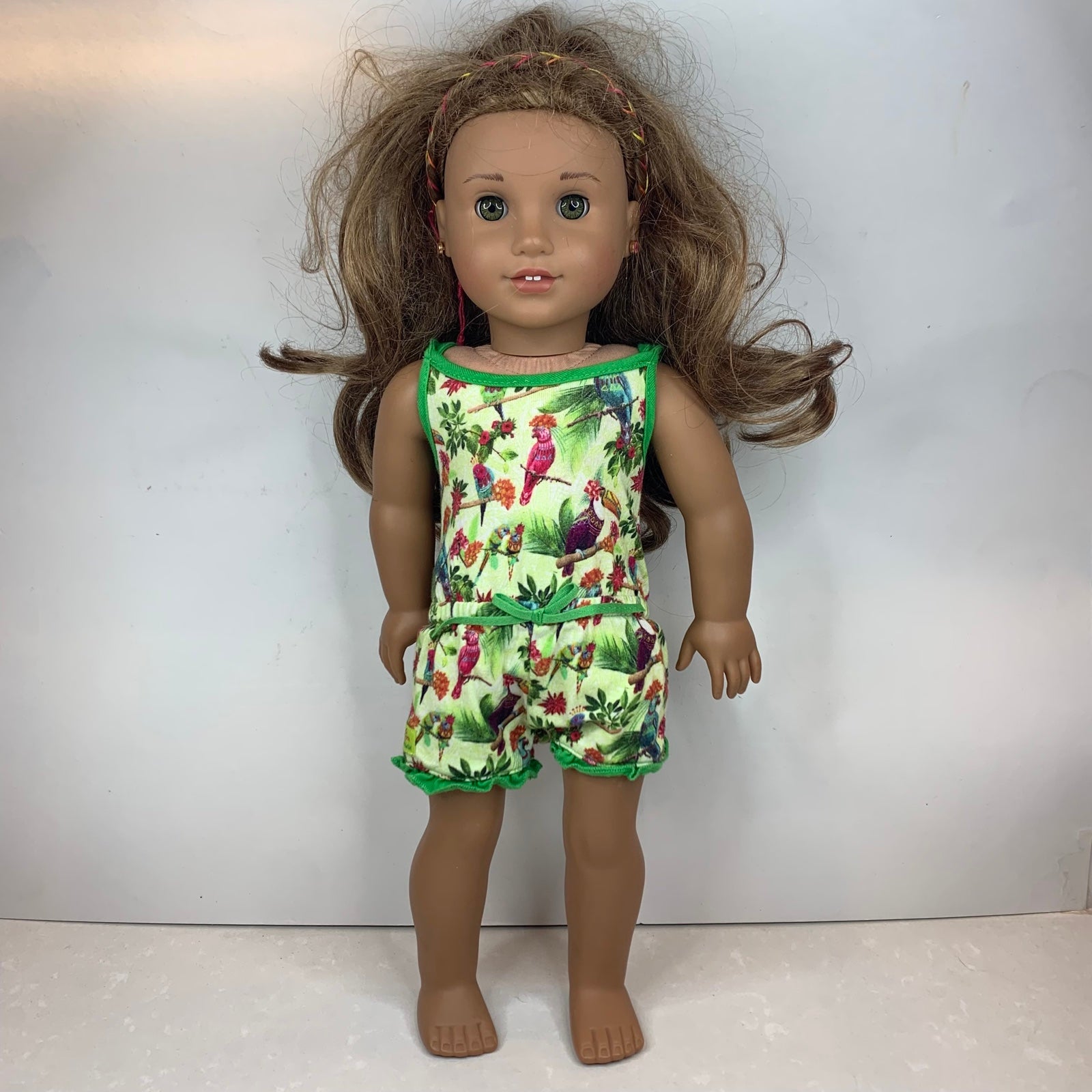 American Girl Doll Lea Clark Girl of the Year GOTY Pajamas Clothing Headband