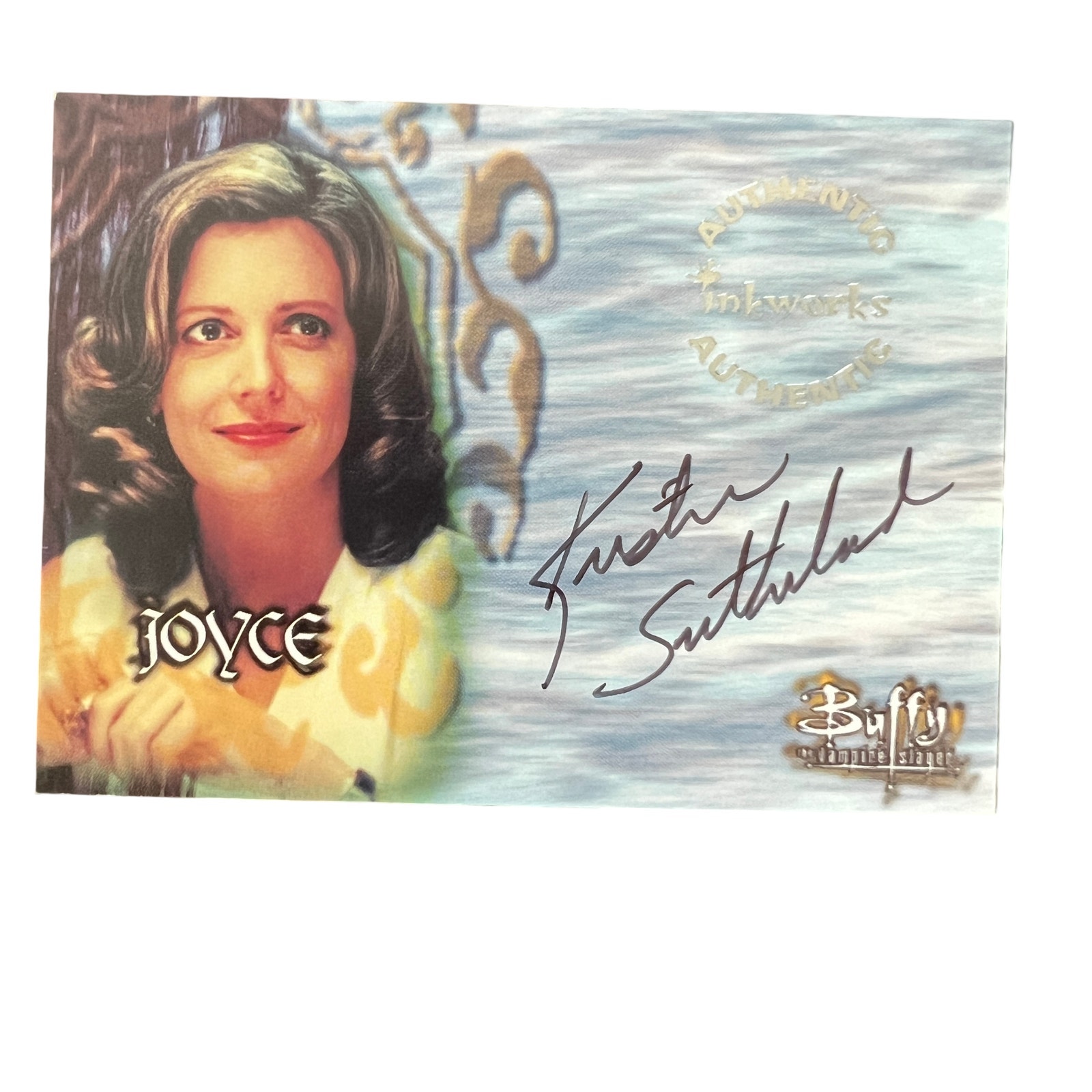 Buffy The Vampire Slayer Season 3 Autograph Card A14 Kristine Sutherland Joyce