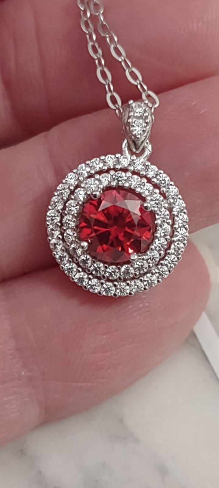 Beautifully crafted double Halo style g r a certified positive testing