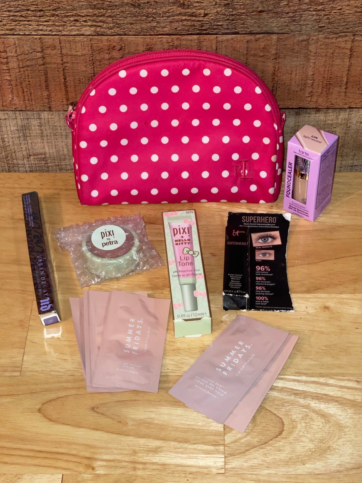 Ralph Lauren Urban Decay Pixi makeup bundle