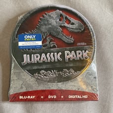 Sealed Jurassic Park Collectible Blu-Ray/DVD/Digital New