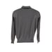 Vintage Bike Gray V-Neck Sweater With Striped Collar Men’s Size Small
