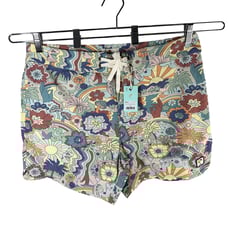 Marine Layer Men’s Printed Board Shorts Multicolor Size 34 Stretch 6” inseam