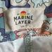 Marine Layer Men’s Printed Board Shorts Multicolor Size 34 Stretch 6” inseam