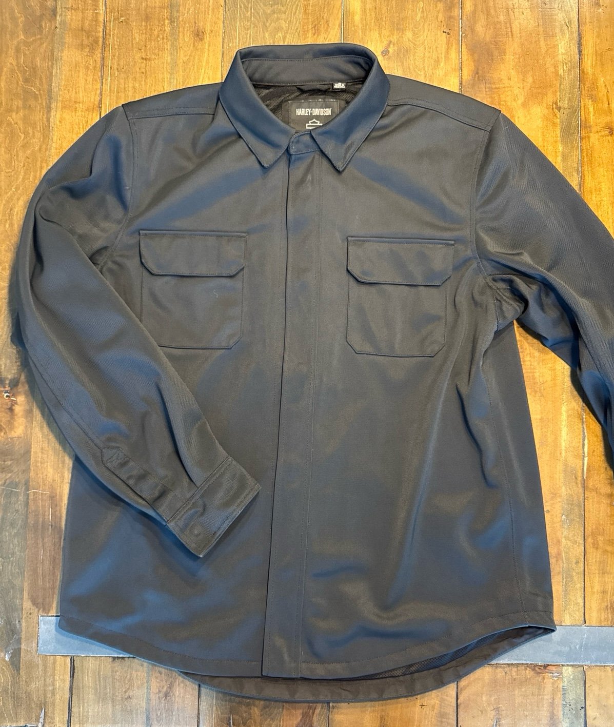Harley-Davidson Mesh Motorcycle Riding Shirt, Black