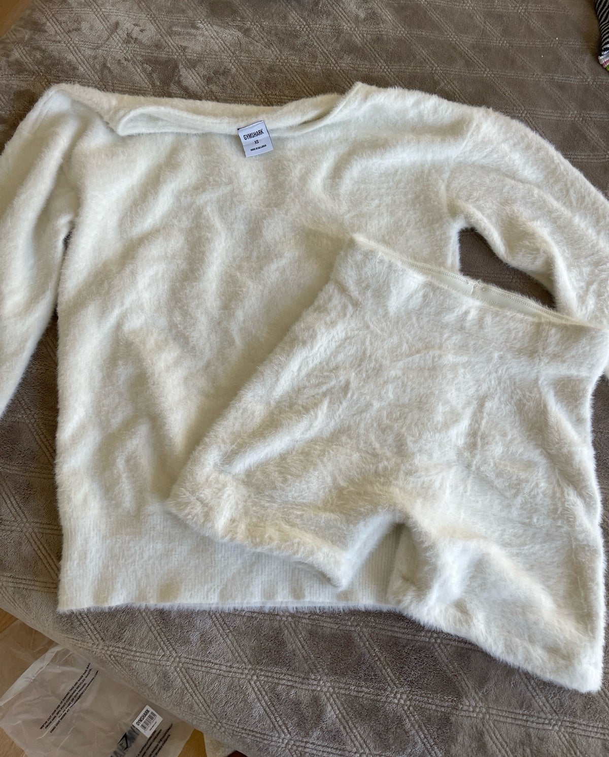 Whitney Simmons Gymshark Eyelash Knit