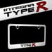 NEW 1PCS INTEGRA Chrome Plated Brass License Plate Frame Officially Licensed