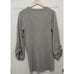 Theory womens medium long cardigan sweater 100% cashmere gray Amaya