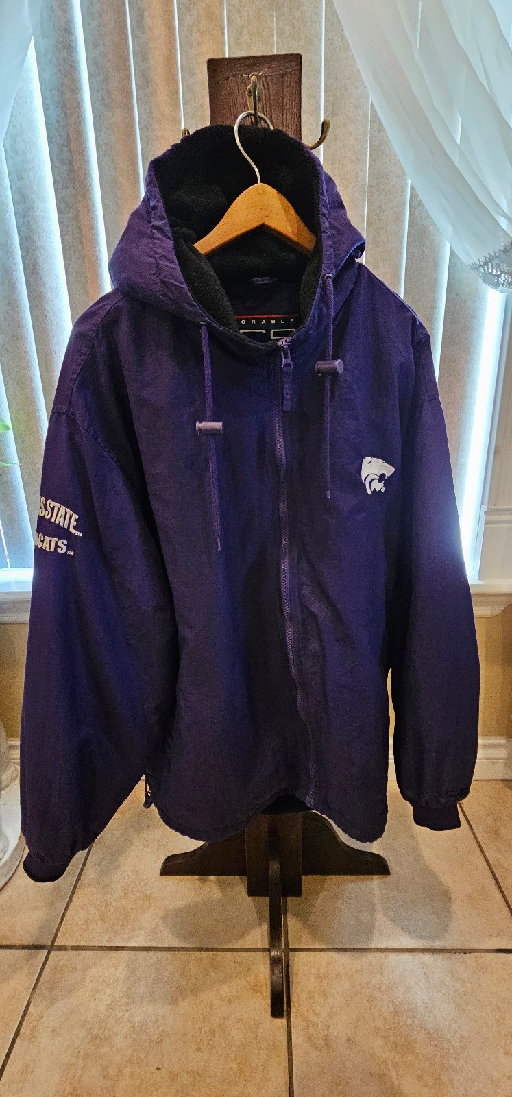 Crable Sportswear Kansas State Wildcats Jacket XL