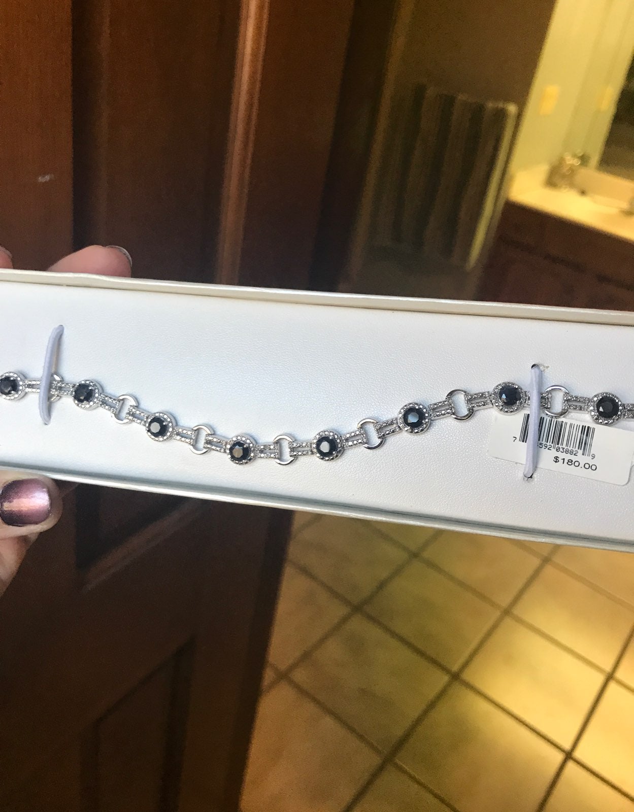 sapphire bracelet