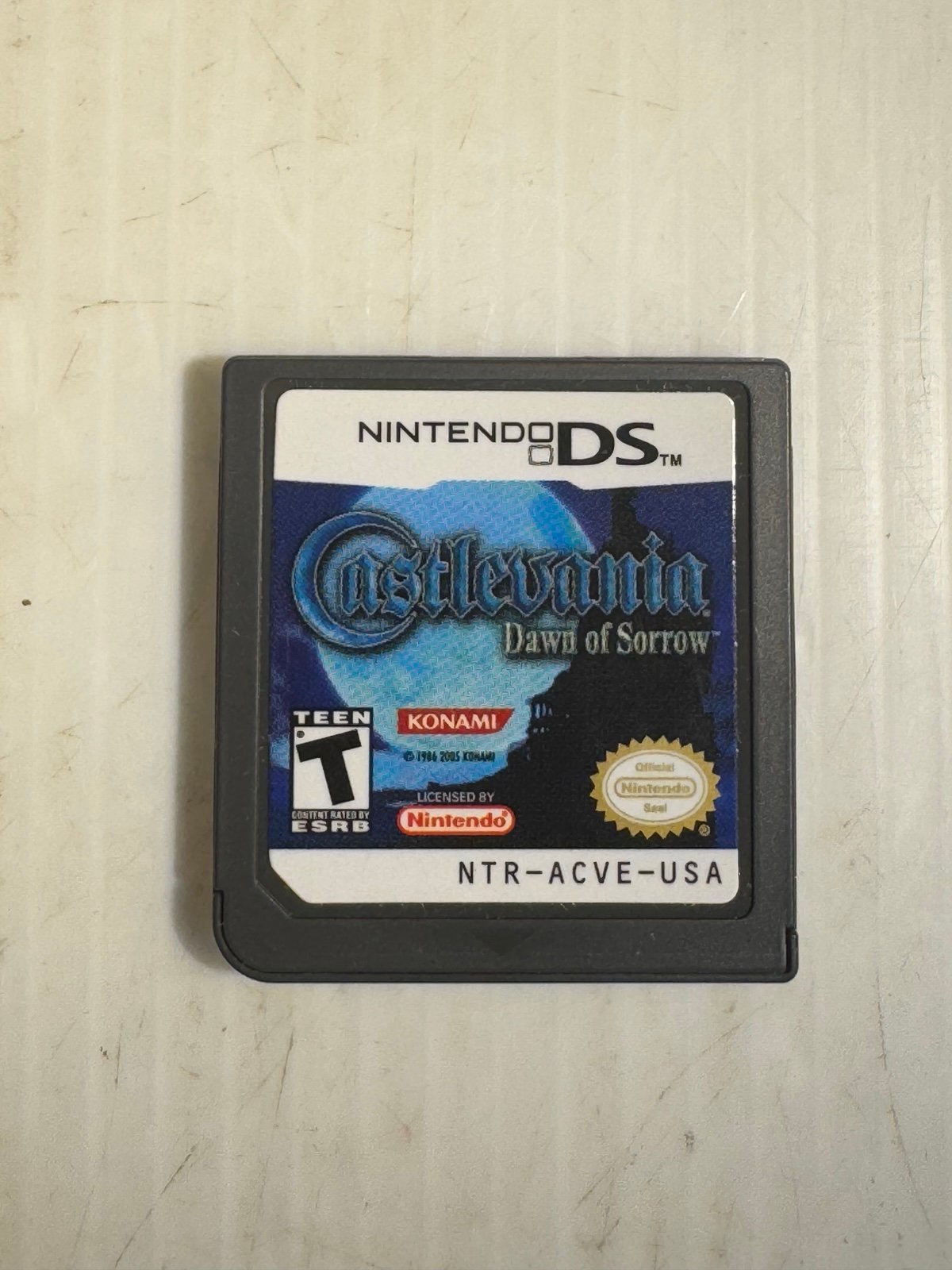 Castlevania Dawn of Sorrow Nintendo DS