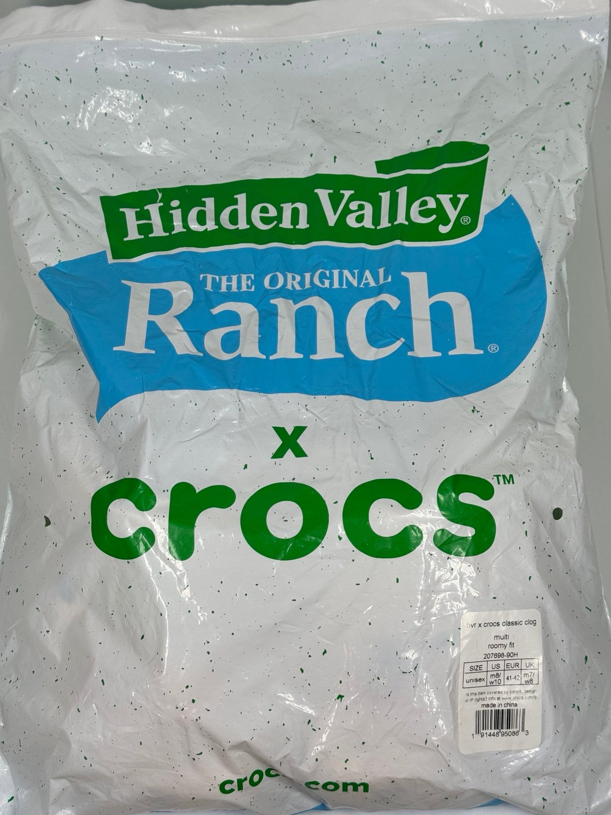 Hidden Valley Ranch Crocs