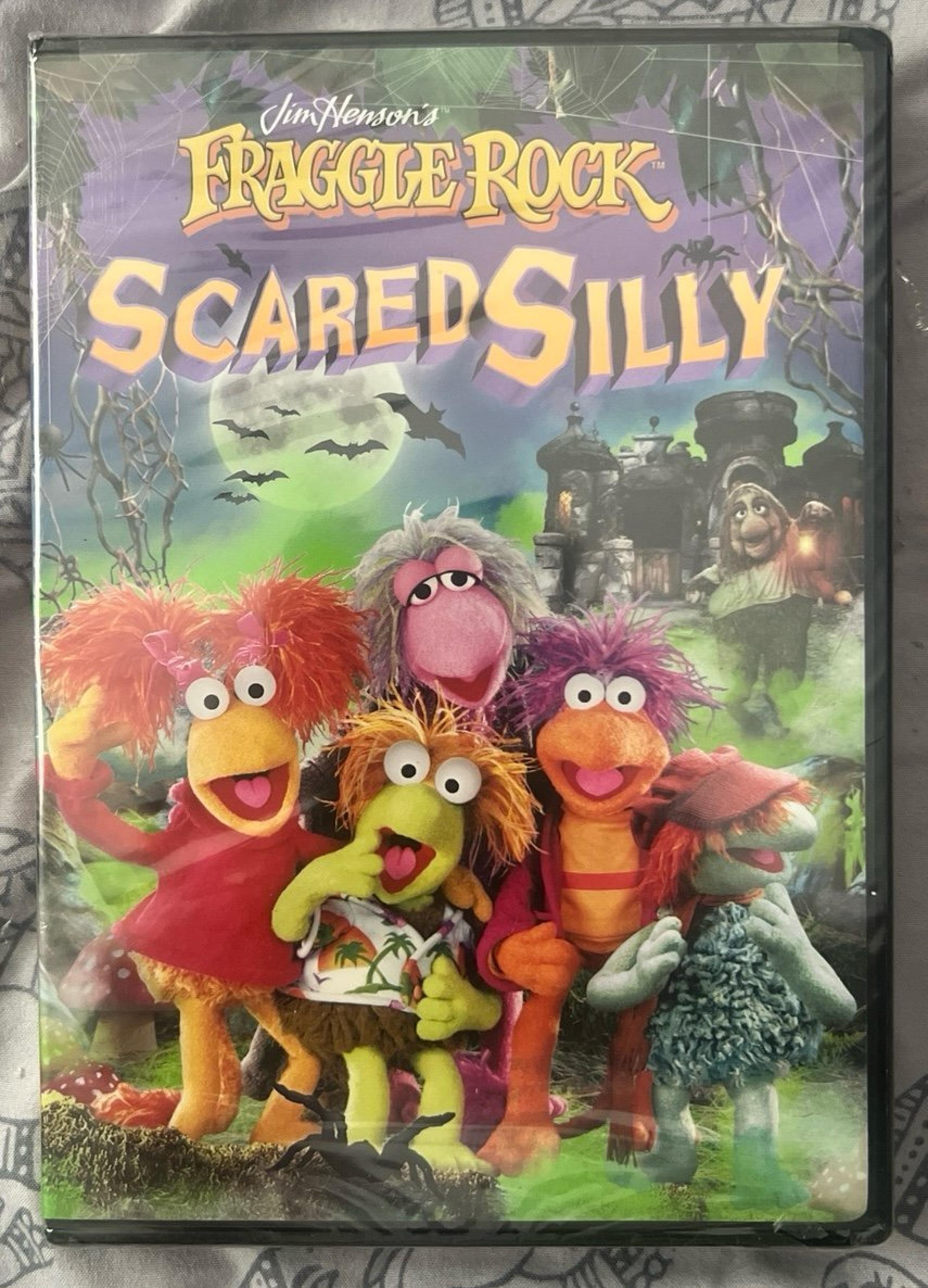 Jim Henson’s Fraggle Rock “Scared Silly” DVD w\ Security Seal *disc loose