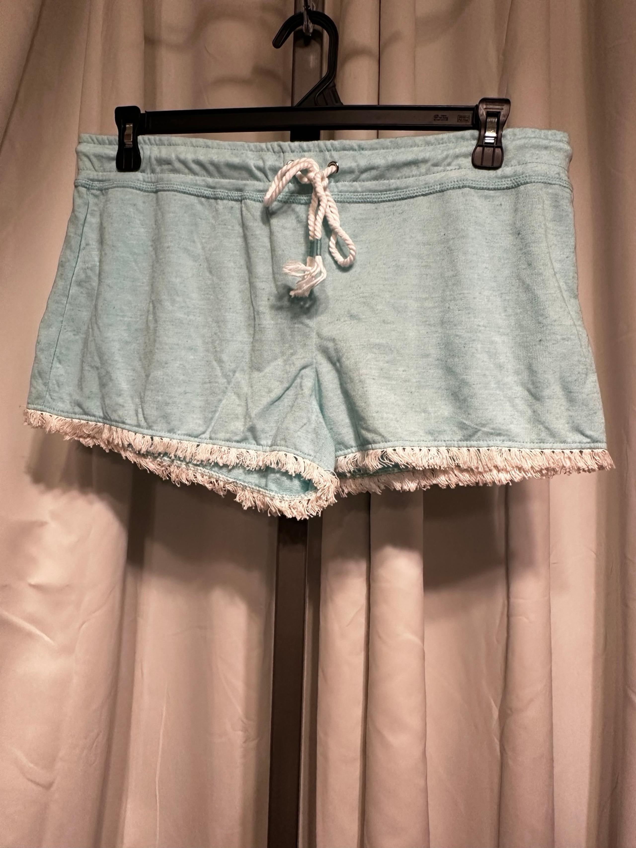 Gray Fringe Beach “ No Boundaries “ Chic Shorts