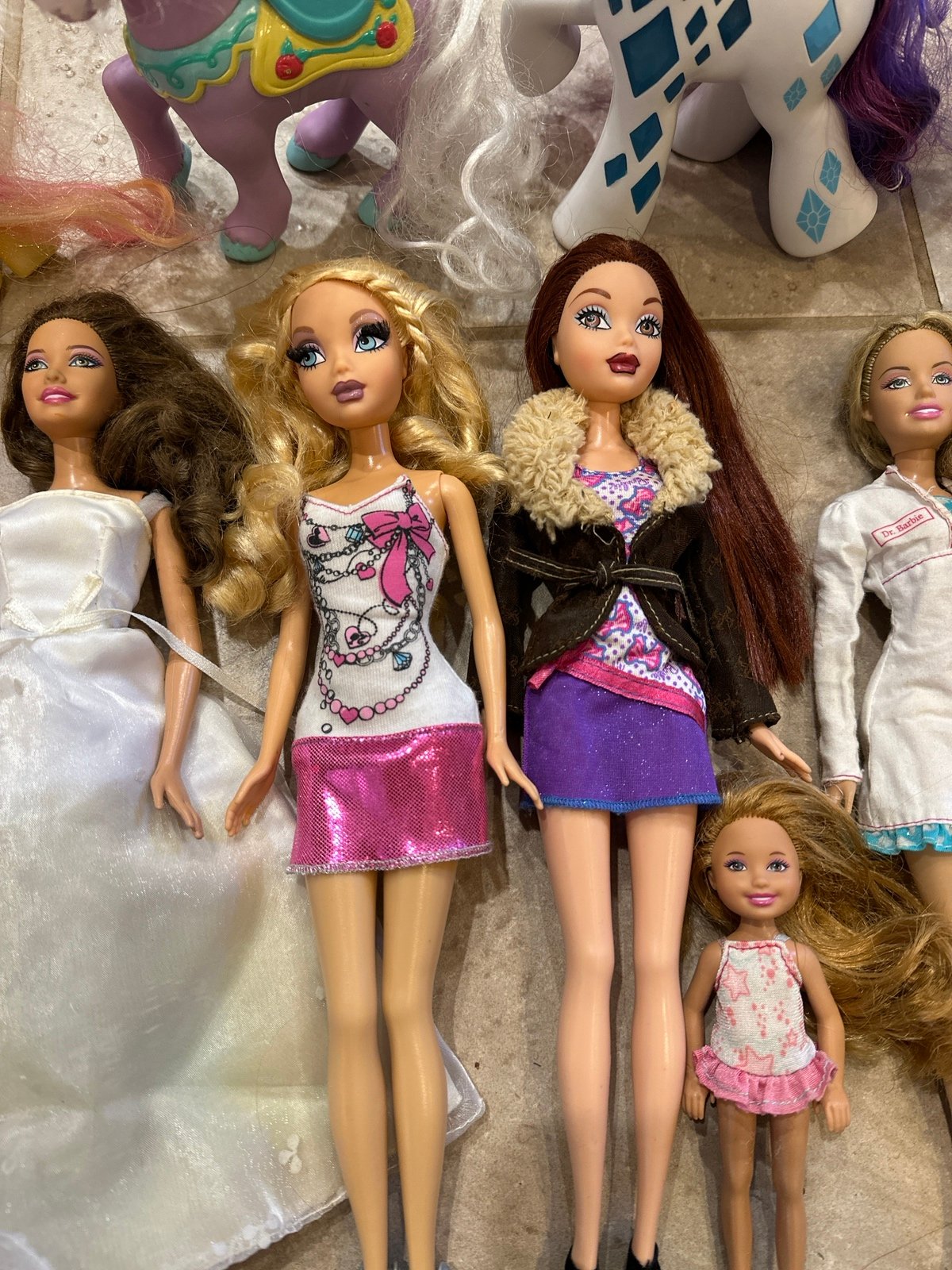 TOYS!! Barbie, Bratz/My Scene, My Little Pony, Madame Alexander, etc