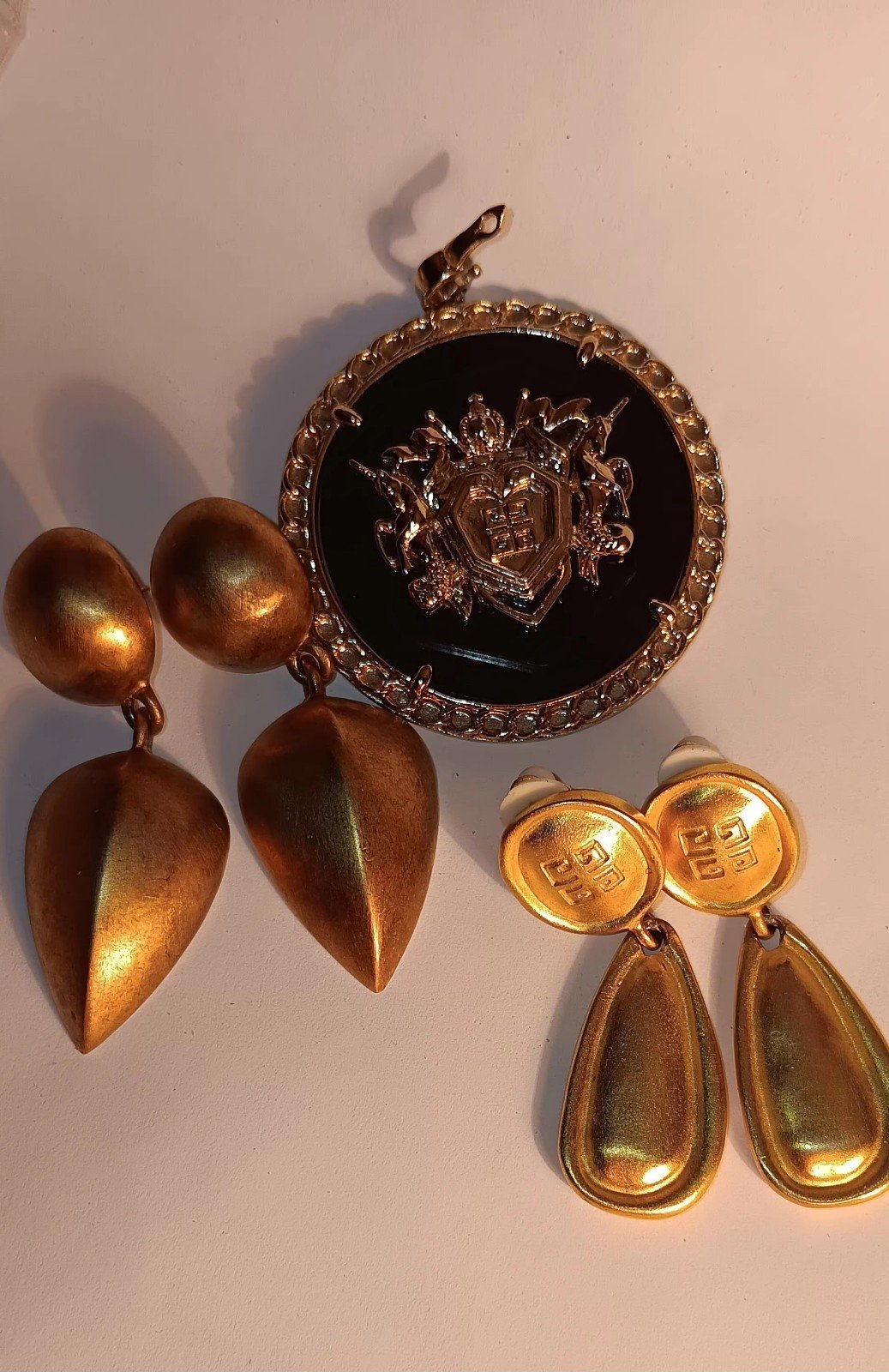Givenchy Earrings and Pendant