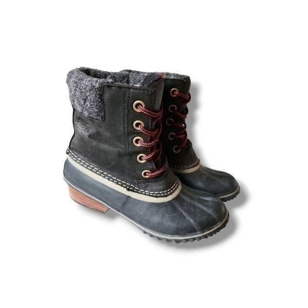 New Sorel Slimpack II lace kettle snow winter boots women's sz 7