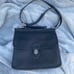 Vintage Coach Bag 9927 Willis Black with Nickel Hardware
