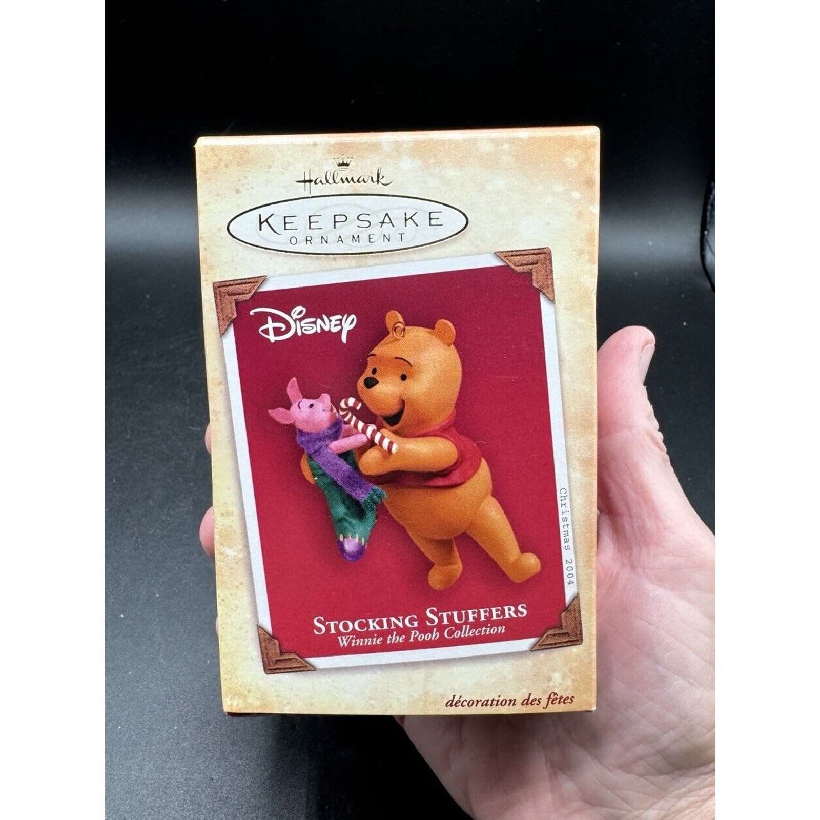 Brand New 2004 Hallmark Ornament Stocking Stuffers Winnie The Pooh Collection 12