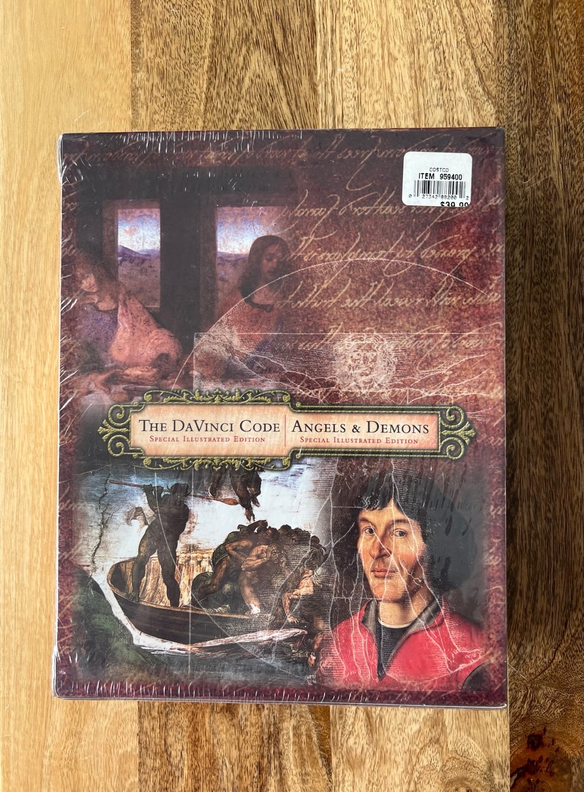 The DaVinci Code & Angels & Demons Dan Brown Set Special Illustrated Edition
