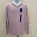 APT. 9 Light Beet Merino Vneck Sweater S