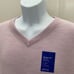 APT. 9 Light Beet Merino Vneck Sweater S