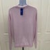 APT. 9 Light Beet Merino Vneck Sweater S