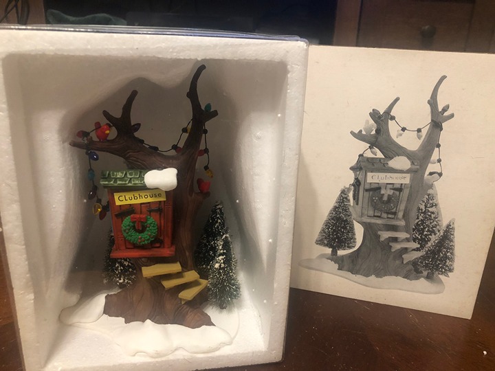 Department 56 Original Snow Village Kids Tree House