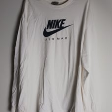 VTG Nike Air Max Made USA Gray Tag Long Sleeve Tshirt Mens Size XL