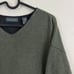90s green thin knit sweater