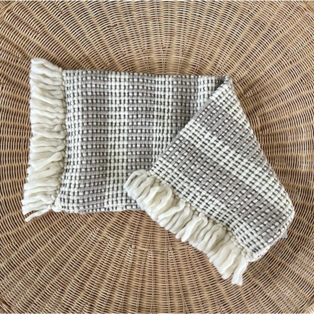 NEW Serena & Lily Highland Pillow Cover (14”x30”)-Sand Brown Beige