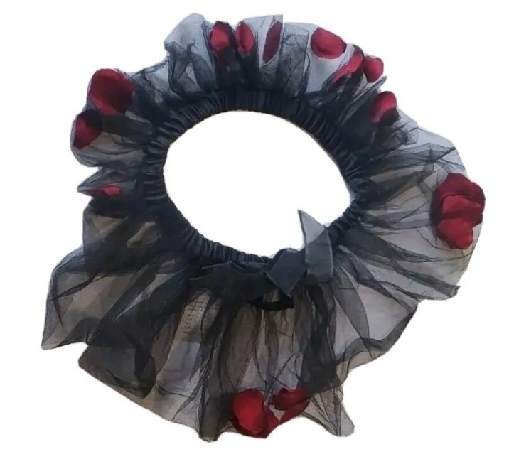 New Ella Berella Pet Clothing Luxury Rose Petal Tutu L-XL Halloween Large Dog