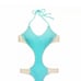 VICTORIA SEGRET ONE PIEC SEAFOAM GLOW MONOKINI LARGE ONE PIECE
