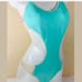 VICTORIA SEGRET ONE PIEC SEAFOAM GLOW MONOKINI LARGE ONE PIECE