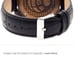 Earth Wood Sherwood Leather-Band Watch Men's