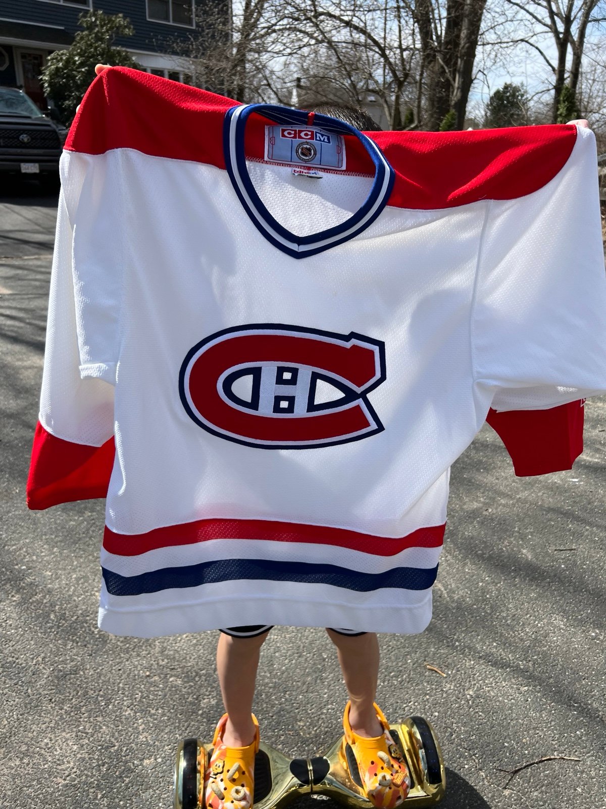 Vintage Ccm Montreal Canadians hockey jersey size men’s small