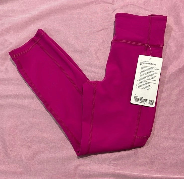 Brand New Lululemon Invigorate High Rise Crop 23” Leggings