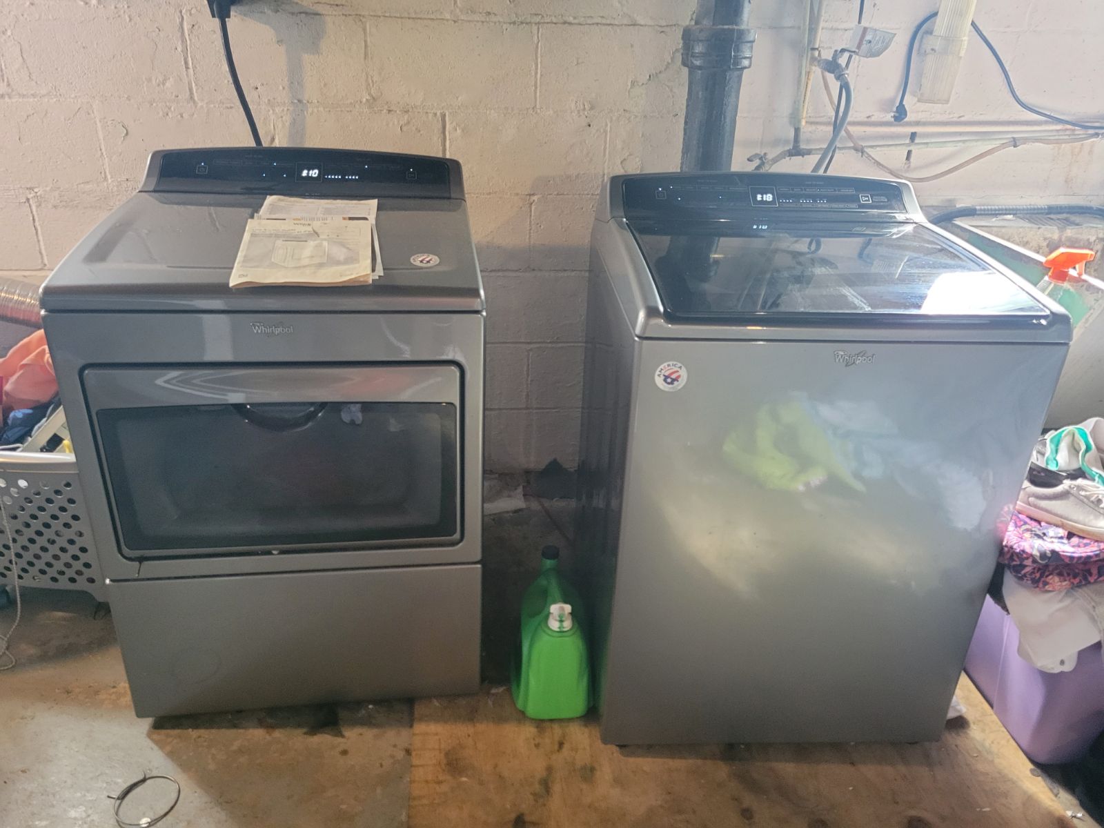 Whirlpool Chrome Shadow 4.8 Cu. Ft. Top
