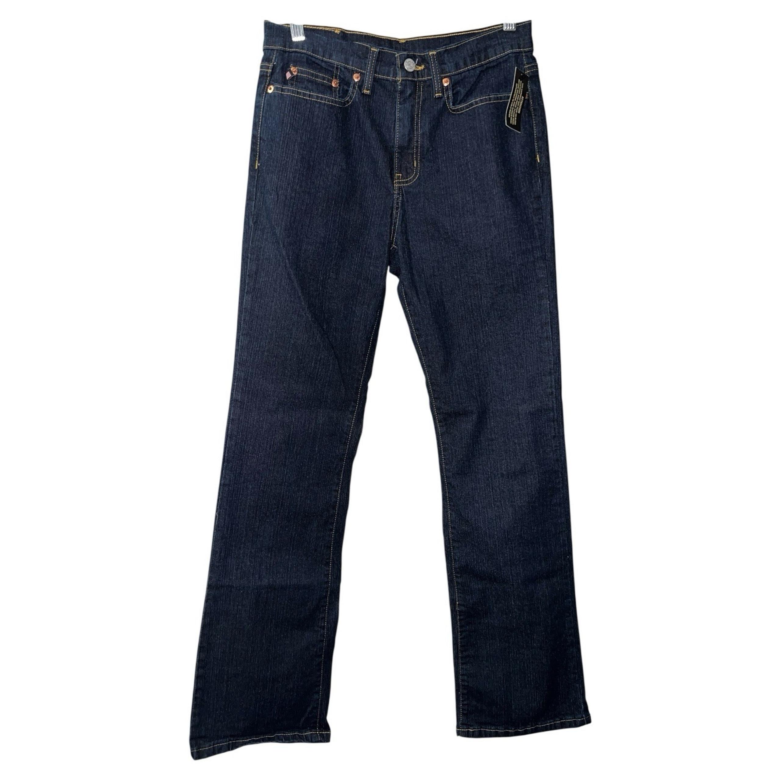 Polo Ralph Lauren Jeans Co Stretch Bootcut Dark Wash Denim Jeans 6X32 Women's